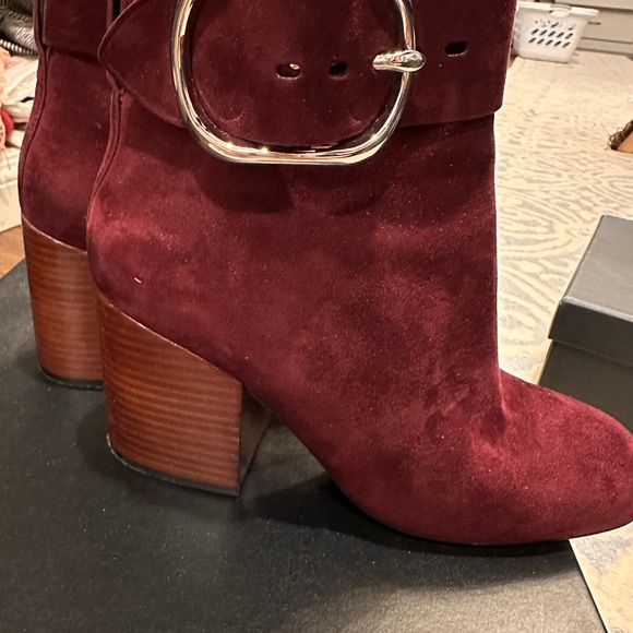 Alexander Wang Oxblood booties size 38.5. Fits like an 8 - Picture 2 of 7
